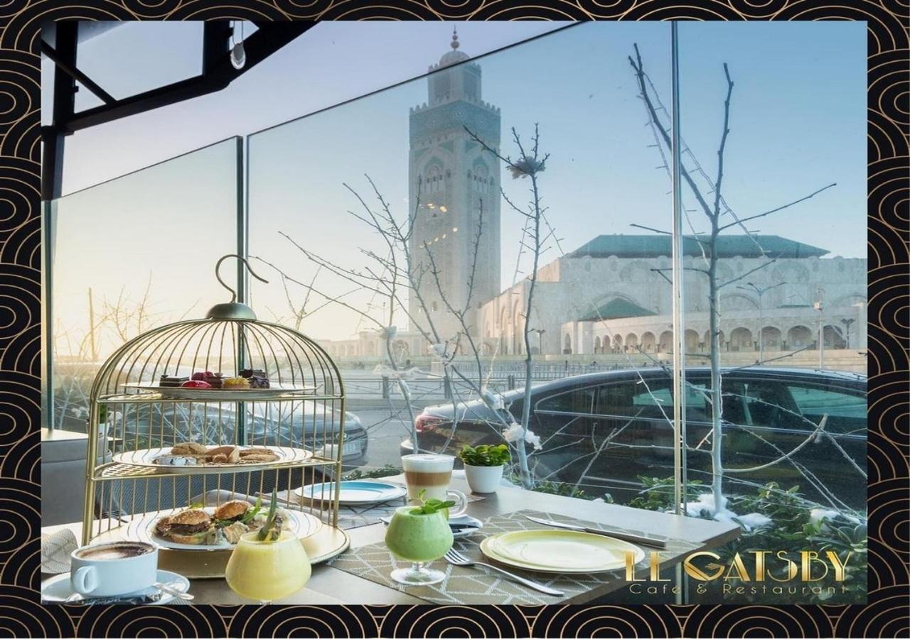 Modern Apartment Opposite The Hassan2 Mosque, Very Well Equipped And Stylish, 85 M2 With Gym And Direct Sea View With Underground Garage , Prohibits Unmarried Couples Of Arab Origin คาซาบลังกา ภายนอก รูปภาพ